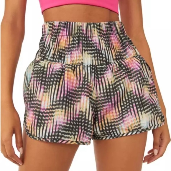 FP Movement by Free People Pants - FP Movement by Free People | The Way Home Shorts Euphoria Print Multicolor (S)